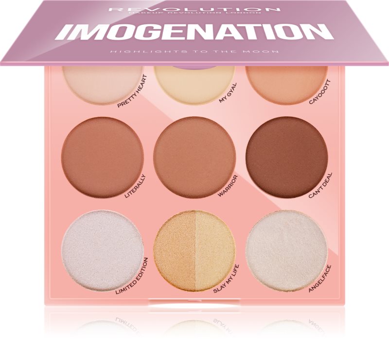 Makeup Revolution Imogenation paleta za konture obraza