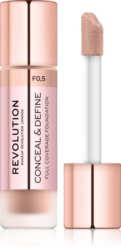 Makeup Revolution Conceal & Define prekrivni tekoči puder