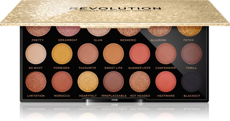 Makeup Revolution Jewel Collection палитра сенки за очи
