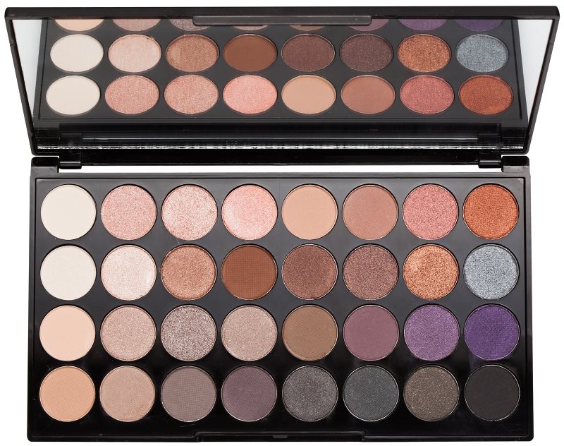 Makeup Revolution Affirmation paleta senčil za oči z ogledalom