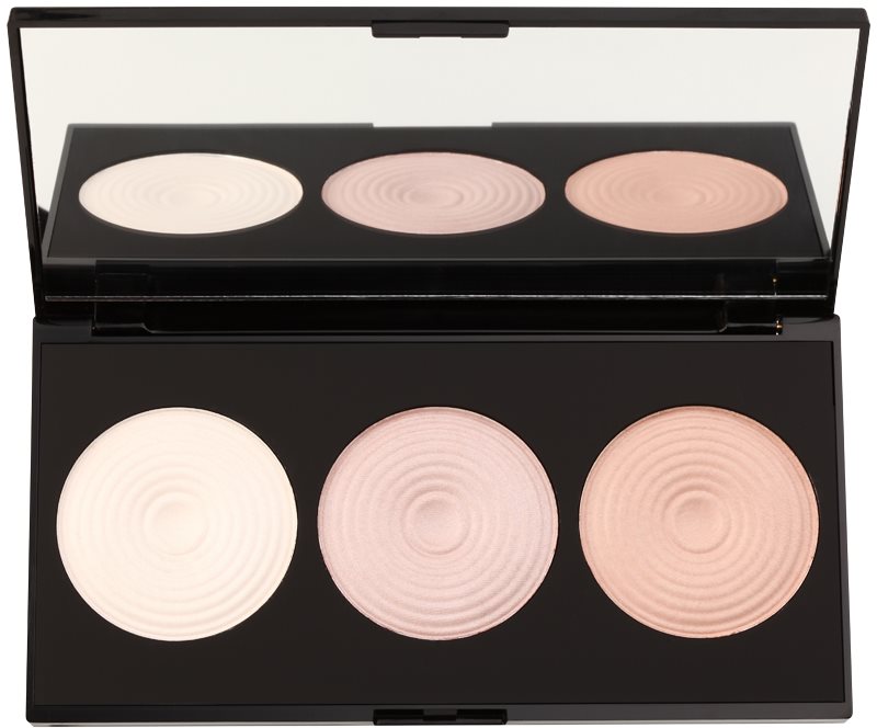 Makeup Revolution Beyond Radiance палетка хайлайтерів з дзеркальцем