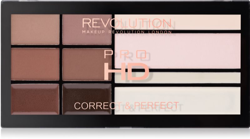 Makeup Revolution Pro HD Brows paleta pentru machiaj sprancene