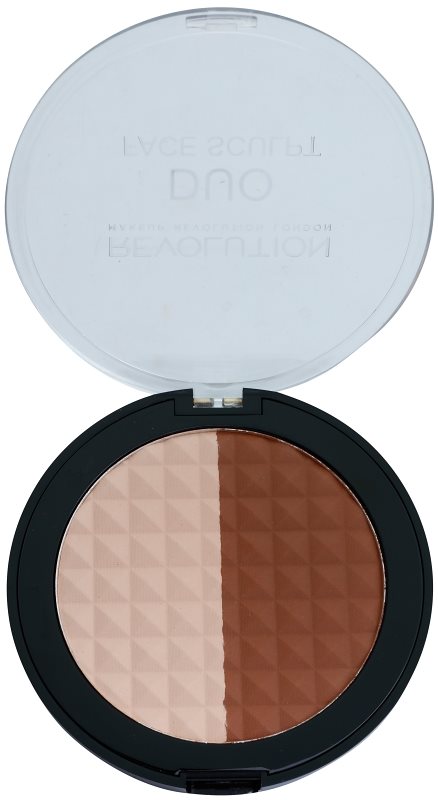 Makeup Revolution Duo bronzer a rozjasňovač 2 v 1