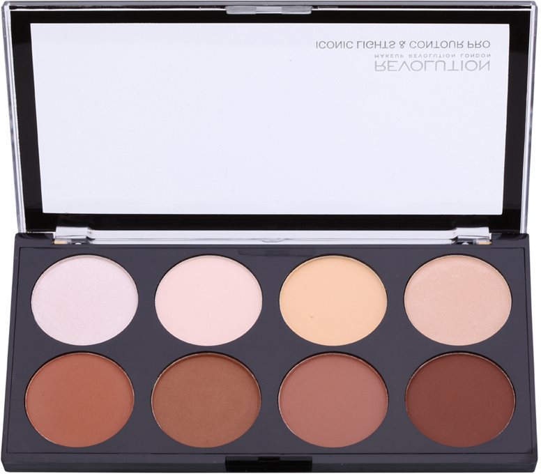 Makeup Revolution Iconic Lights and Countour Pro палетка для контурування