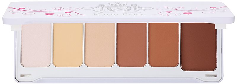Makeup Revolution Katie Price palette contouring