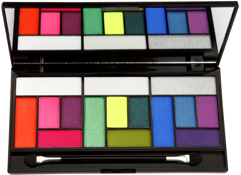 Makeup Revolution Pro Looks Eat Sleep Makeup Repeat paleta očních stínů