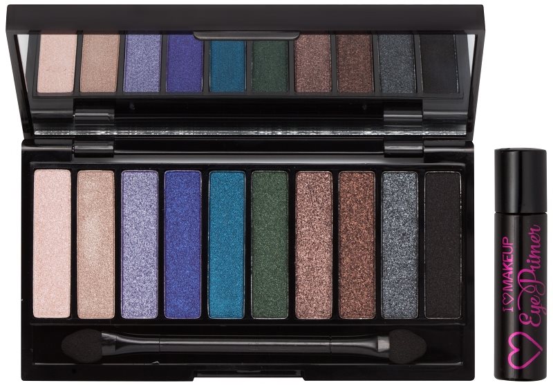 Makeup Revolution I ♥ Makeup No Photo Please paleta očních stínů + podkladová báze