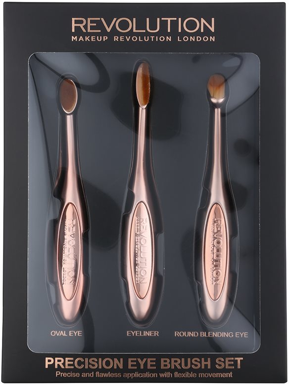 Makeup Revolution Pro Precision Brush набір щіточок для макіяжу для очей