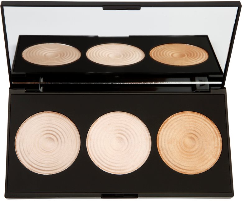 Makeup Revolution Radiance paleta rozjasňujících pudrů