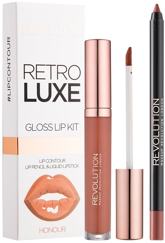 Makeup Revolution Retro Luxe set îngrijire buze