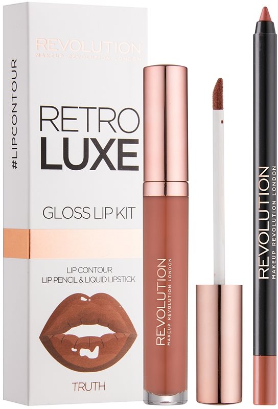 Makeup Revolution Retro Luxe sada na rty