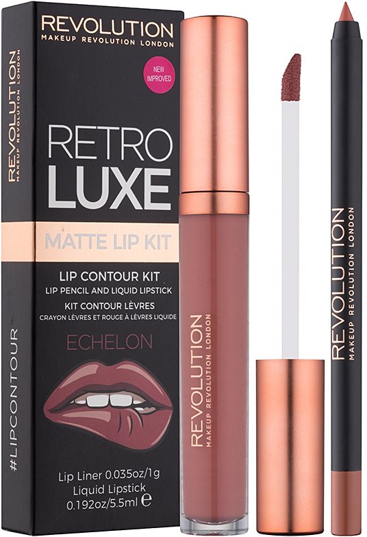 Makeup Revolution Retro Luxe set de buze mat