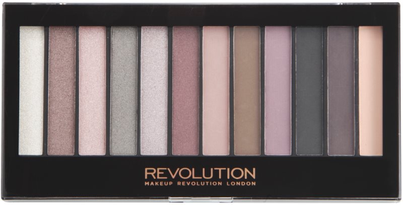 Makeup Revolution Romantic Smoked paleta očních stínů
