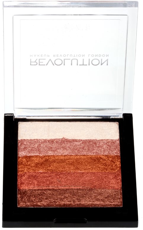 Makeup Revolution Shimmer Brick bronzosító és élénkítő 2 az 1-ben