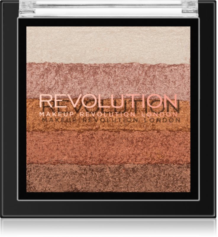 Makeup Revolution Shimmer Brick bronzer et enlumineur 2 en 1