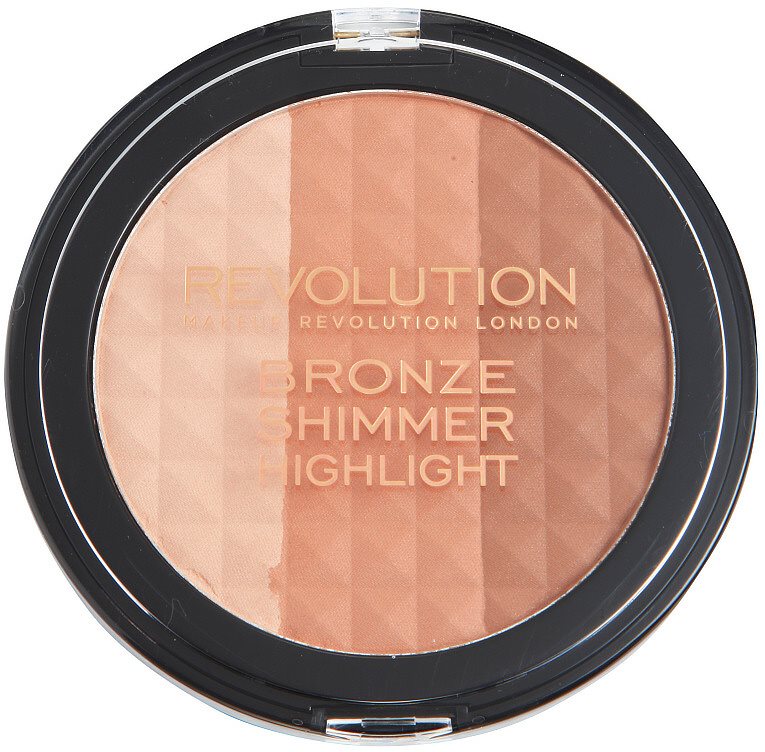 Makeup Revolution Ultra Bronze Shimmer HIghlight бронзер-хайлайтер