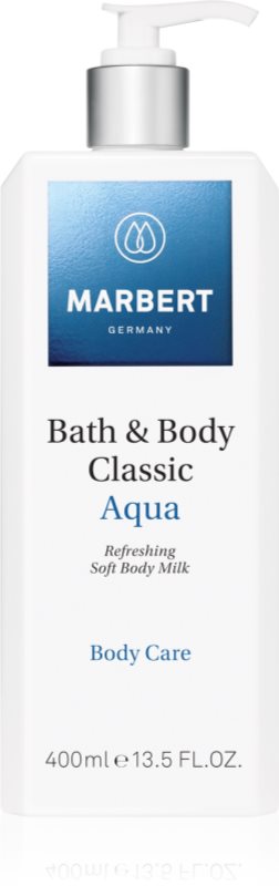 Marbert Bath & Body Classic Aqua osvěžující tělové mléko s hydratačním účinkem