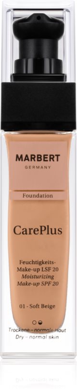 Marbert CarePlus vlažilni tekoči puder SPF 20