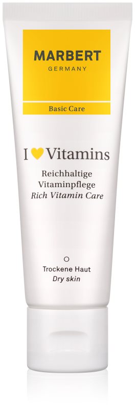 Marbert Basic Care I ♥ Vitamins bohatý krém pro suchou pleť