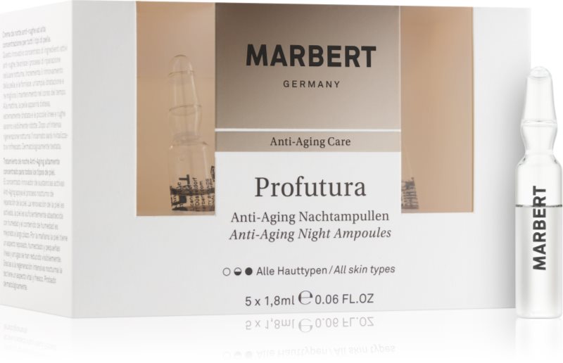 Marbert Anti-Aging Care Profutura ampolas de noite anti-idade de pele