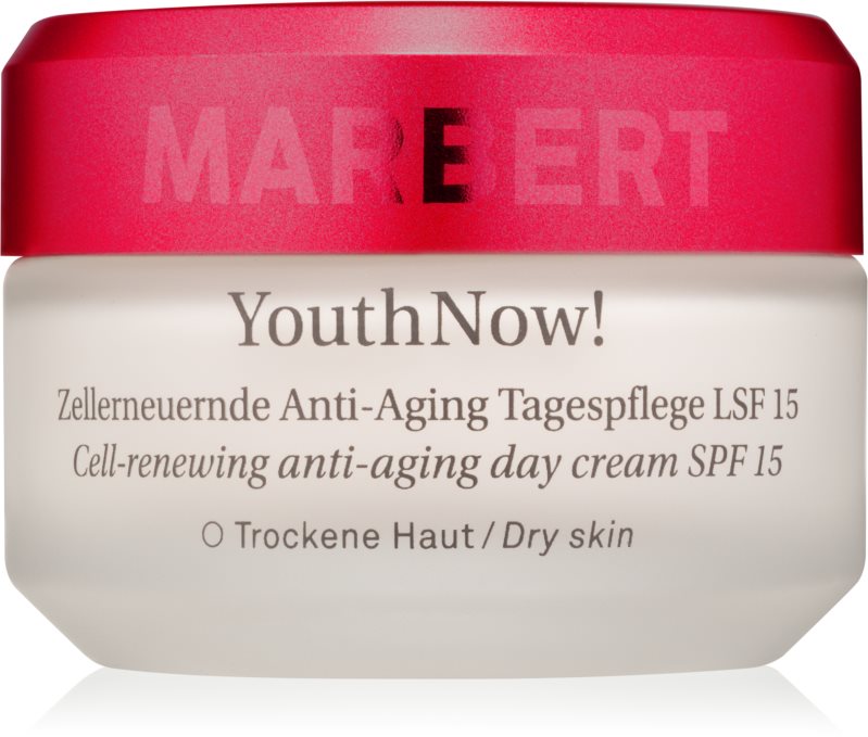Marbert Anti-Aging Care YouthNow! Anti-Falten-Tagescreme für die Hautzellenerneuerung LSF 15