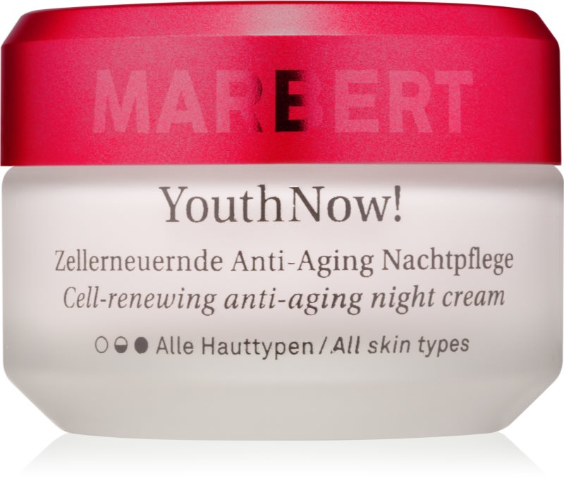 Marbert Anti-Aging Care YouthNow! protivráskový noční krém pro obnovu pleťových buněk
