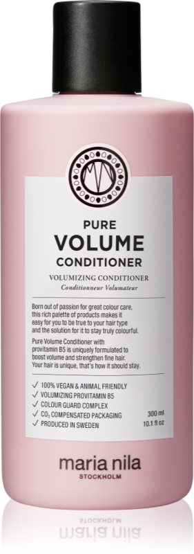 Maria Nila Pure Volume kondicionér pro objem jemných vlasů s hydratačním účinkem