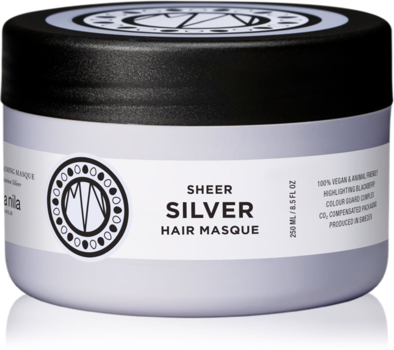 Maria Nila Sheer Silver hydratační a vyživující maska pro blond vlasy