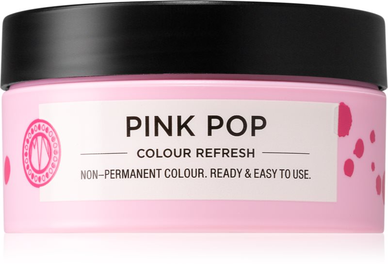 Maria Nila Colour Refresh Pink Pop jemná vyživující maska bez permanentních barevných pigmentů