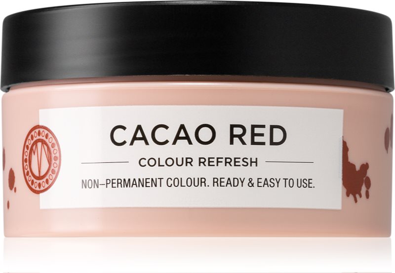Maria Nila Colour Refresh Cacao Red Sanfte nährende Maske ohne permanente Farbpigmente