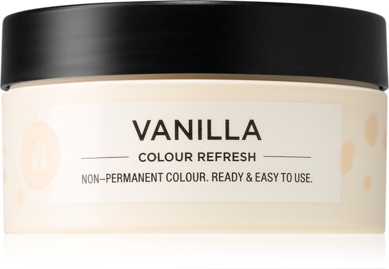 Maria Nila Colour Refresh Vanilla jemná vyživující maska bez permanentních barevných pigmentů
