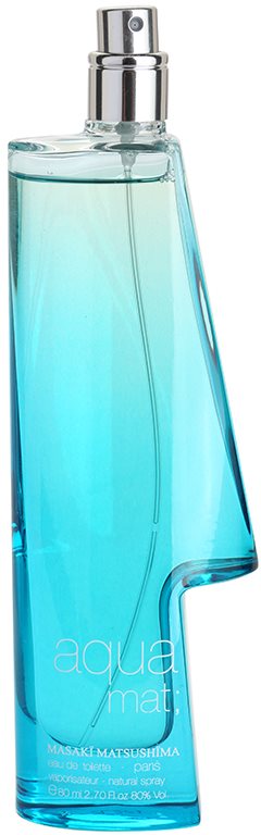 Masaki Matsushima Aqua Mat; Homme eau de toilette teszter férfiaknak 80 ml