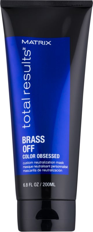 Matrix Total Results Brass Off mască neutralizatoare naturală pentru par decolorat