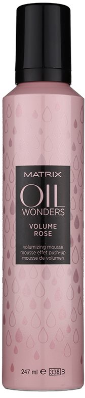 Matrix Oil Wonders Volume Rose espuma de cabelo para dar volume