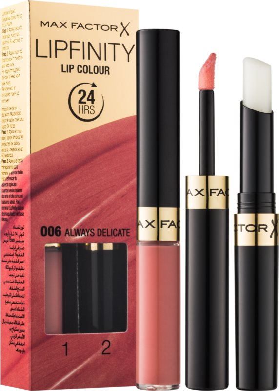 Max Factor Lipfinity dolgoobstojna šminka z balzamom