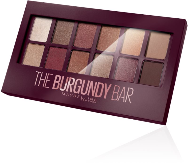 Maybelline The Burgundy Bar palette de fards à paupières