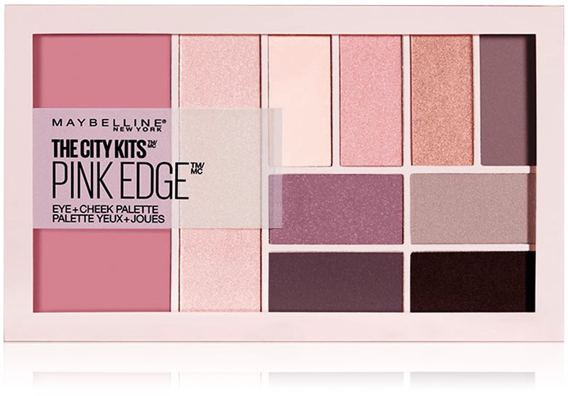Maybelline The City Kits™ Pink Edge večnamenska paleta za obraz in oči