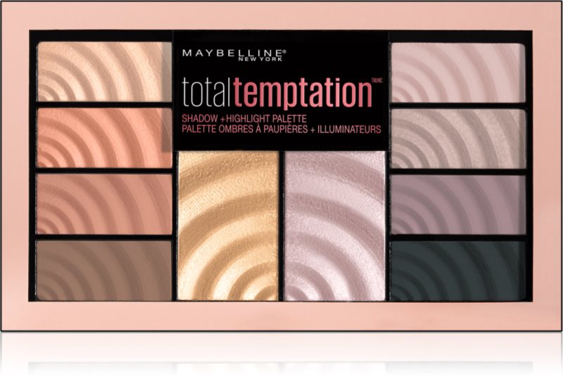 Maybelline Total Temptation paletă cu farduri de ochi