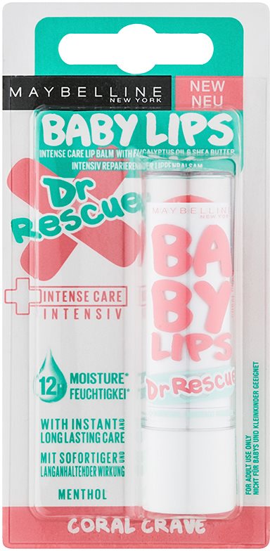Maybelline Baby Lips Dr Rescue bálsamo hidratante para lábios com efeito resfrescante