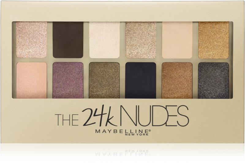 Maybelline The 24K Nudes paleta senčil za oči