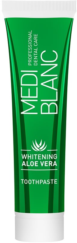 MEDIBLANC Whitening Aloe Vera pasta de dentes regeneradora com efeito branqueador