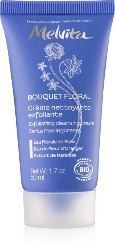 Melvita Bouquet Floral čisticí peelingový krém