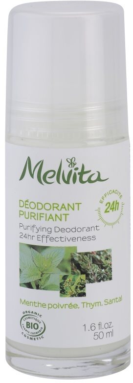 Melvita Les Essentiels Desodorizante Roll-On sem amoníaco 24 h