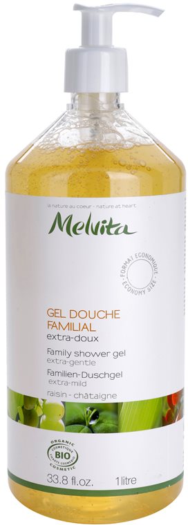 Melvita Les Essentiels м'який гель для душу для всієї родини