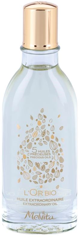 Melvita L'Or Bio aceite seco suave para cara, cuerpo y cabello