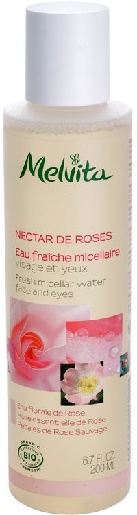 Melvita Nectar de Roses osvěžující micelární voda na obličej a oči