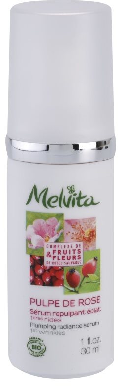Melvita Pulpe de Rose aufhellendes Serum gegen die ersten Anzeichen von Hautalterung