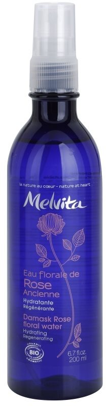 Melvita Eaux Florales Rose Ancienne Moisturizing Facial Toner In Spray