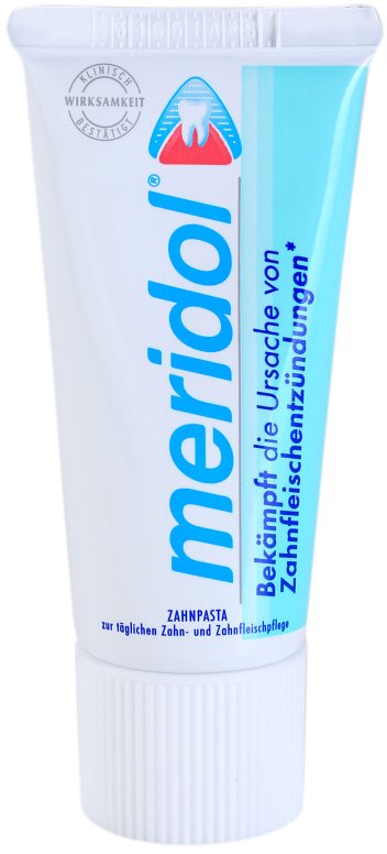Meridol Dental Care pasta de dinti ajuta la refacerea gingiilor iritate