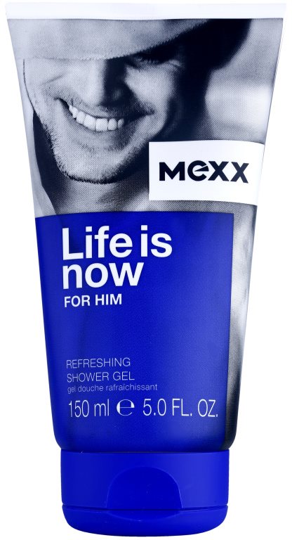 Mexx Life is Now for Him żel pod prysznic dla mężczyzn 150 ml